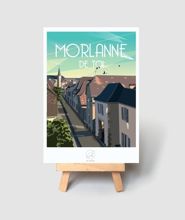 Carte Morlanne - vintage decoration 
