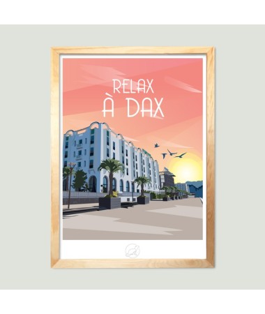 Affiche Dax - vintage decoration 