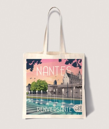 Tote Bag Nantes Renversantes - vintage decoration 
