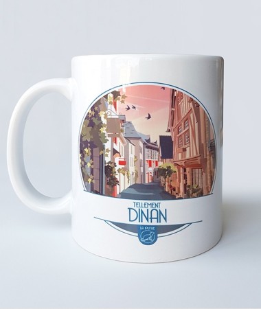 Mug Dinan - vintage decoration 