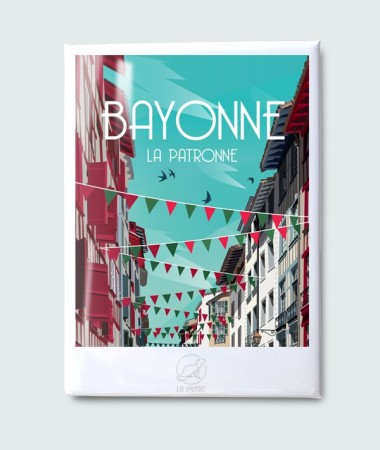 Magnet Bayonne - vintage decoration 
