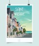Affiche Saint-Nazaire vintage