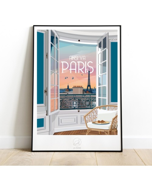 Affiche Paris - vintage decoration 