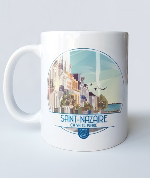 Mug Saint-Nazaire - vintage decoration 