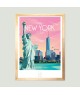 Affiche New-York vintage