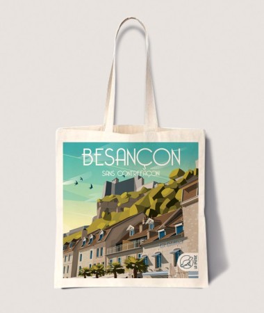 Tote Bag Besançon - vintage decoration 