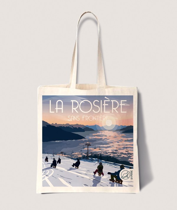 Tote Bag La Rosière - vintage decoration 