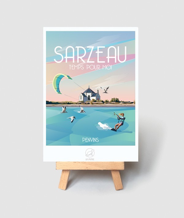 Carte Sarzeau - vintage decoration 