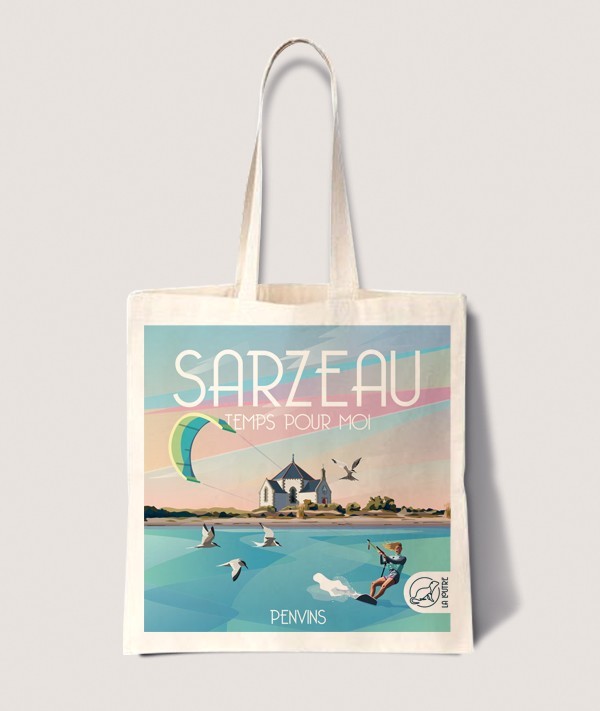 Tote Bag Sarzeau - vintage decoration 