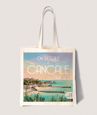Tote Bag Cancale - vintage decoration 
