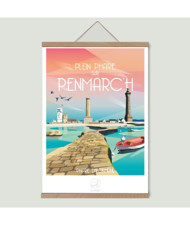 Affiche Penmarc'h - vintage decoration 
