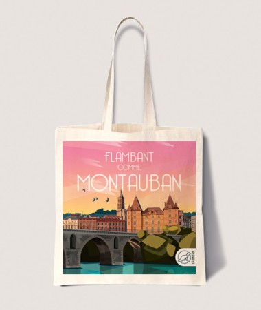 Tote Bag Montauban - vintage decoration 