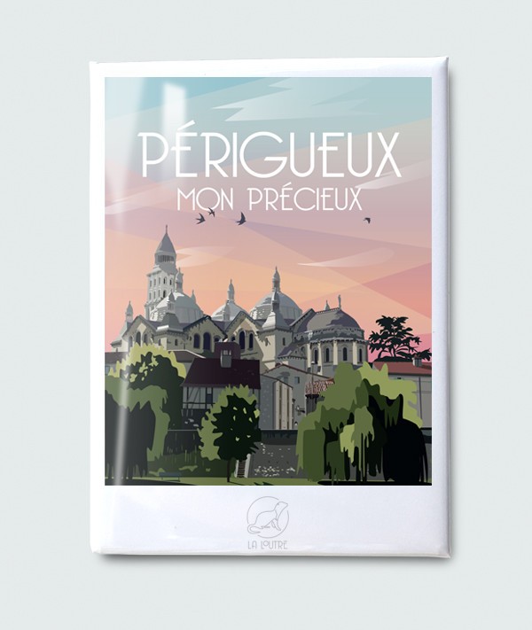 Magnet Périgueux - vintage decoration 