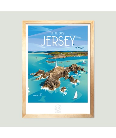 Affiche Jersey vintage