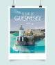 Affiche Guernesey vintage