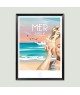 Affiche Mer-Veille vintage