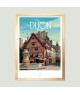 Affiche Dijon vintage