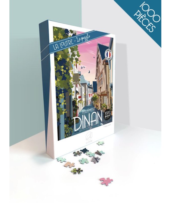 Puzzle Dinan - 1000pcs vintage
