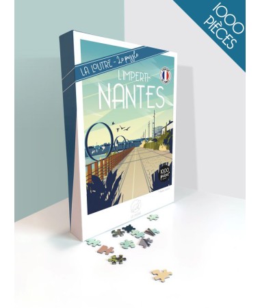 Puzzle Nantes Impertinantes - 1000pcs - vintage decoration 