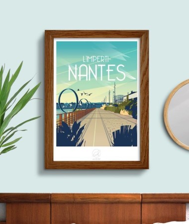 Affiche Imperti'Nantes - vintage decoration 