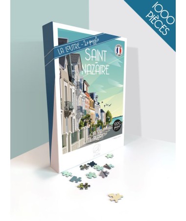 Puzzle Saint Nazaire - 1000pcs - vintage decoration 