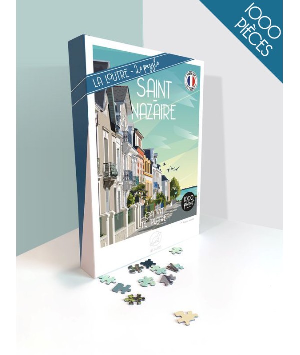 Puzzle Saint Nazaire - 1000pcs vintage