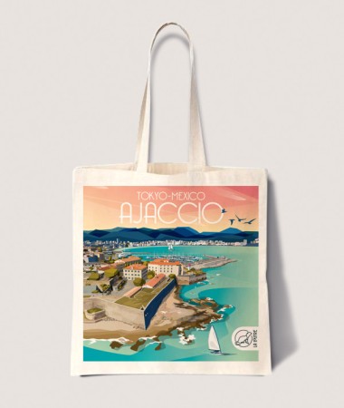 Tote Bag Ajaccio - vintage decoration 
