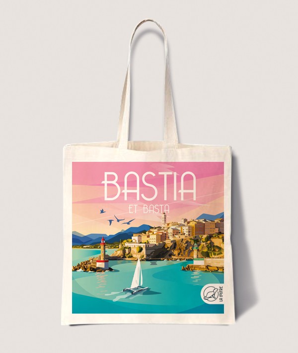 Tote Bag Bastia - vintage decoration 