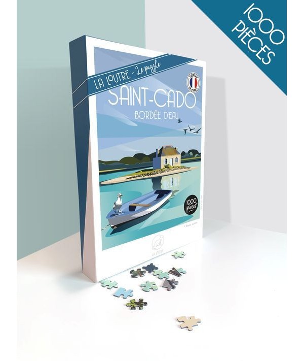 Puzzle Saint Cado - 1000pcs vintage