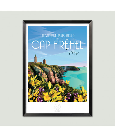 Affiche Cap Fréhel