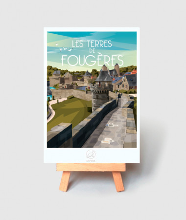 Fougères Postcard