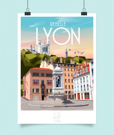Affiche Lyon Rebelle