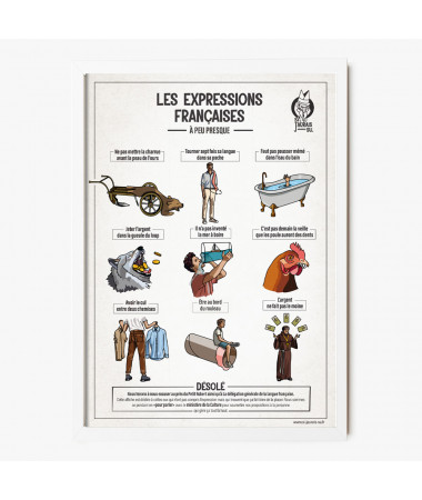 Poster - French Idioms