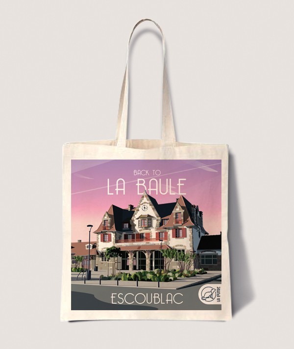 Tote Bag La Baule - vintage decoration 