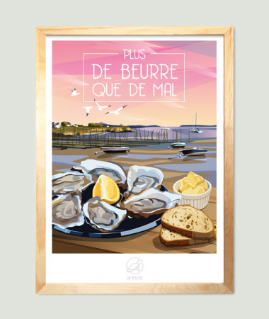 poster expression bretonne beurre