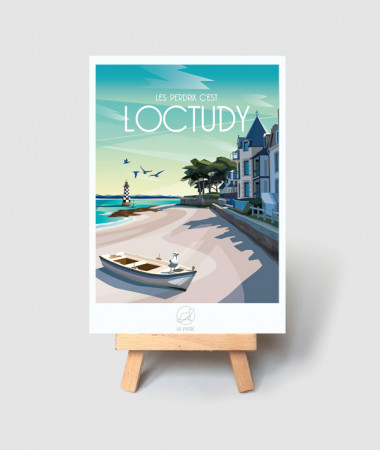 Loctudy Postcard