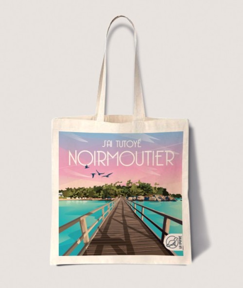 Tote Bag Noirmoutier - vintage decoration 