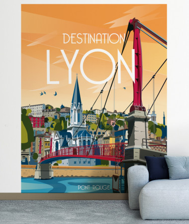 Lyon Bridge Wallpaper