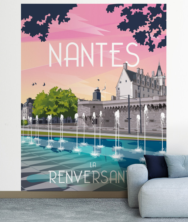 papier peint Nantes