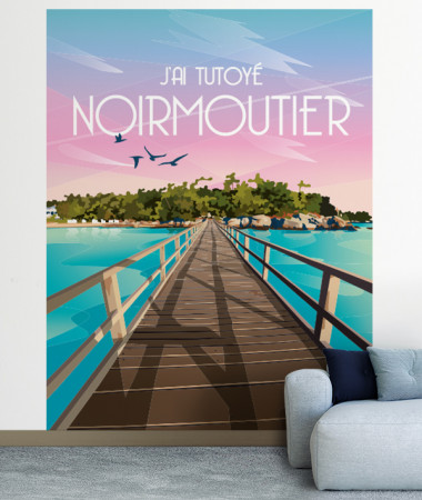papier peint Noirmoutier