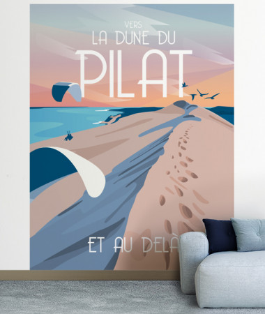 Dune du Pilat papier peint