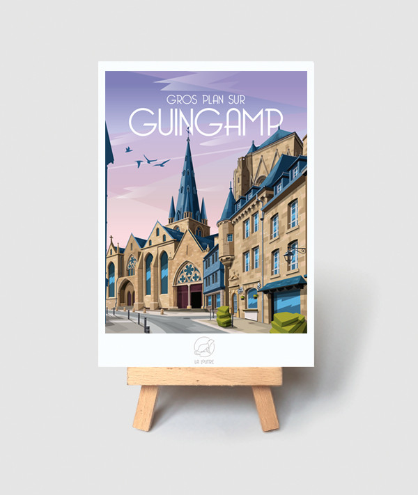 postcard Guingamp