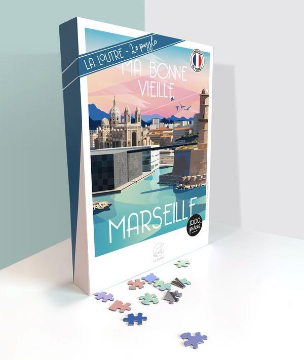 Puzzle Nuit - Marseille - France - Puzzle - Puzzle 1000 pièces