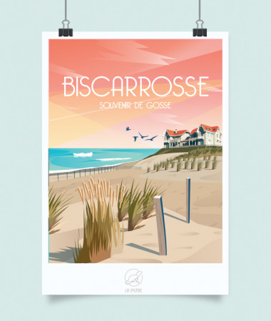 Biscarosse XXL Poster