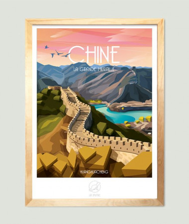 muraille de chine poster