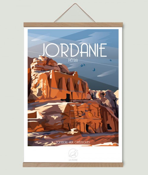 affiche petra jordanie