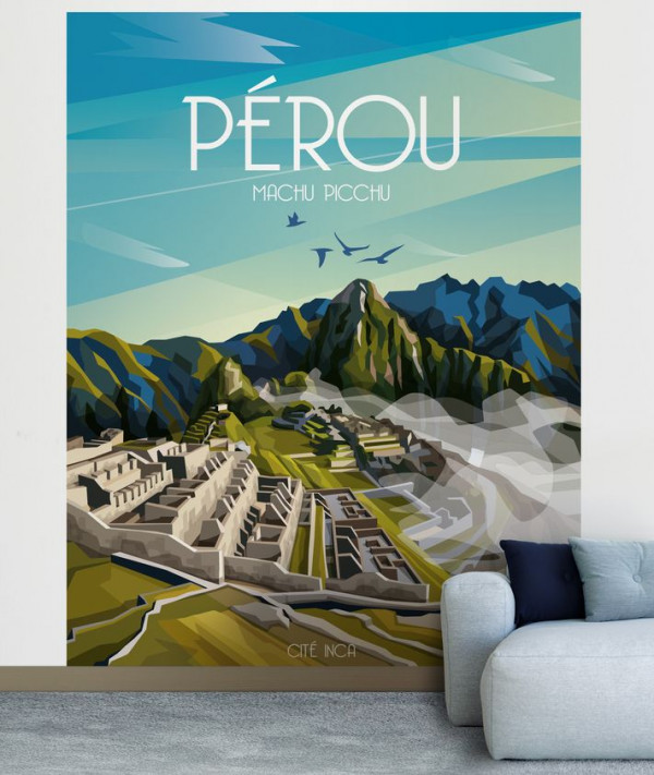 Machu Picchu Pérou papier peint