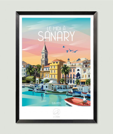 Sanary Poster