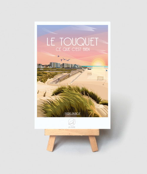 Le Touquet postcard