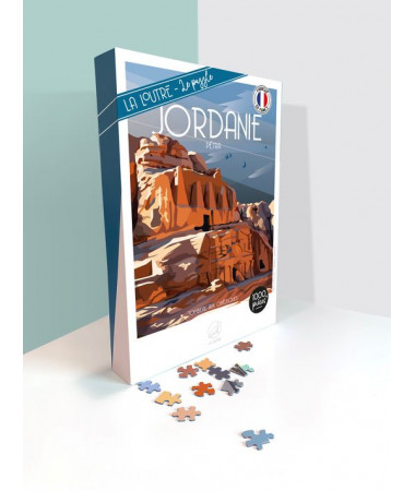 puzzle petra jordanie